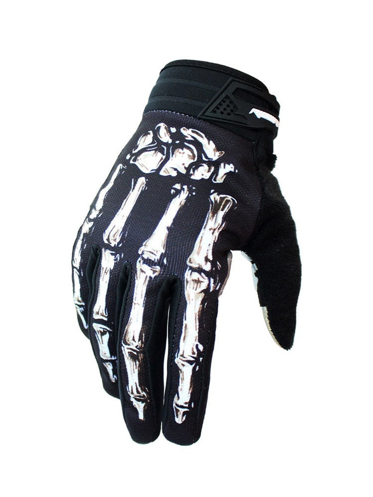 Motorcycle Sun Protection Gloves - Skull Design