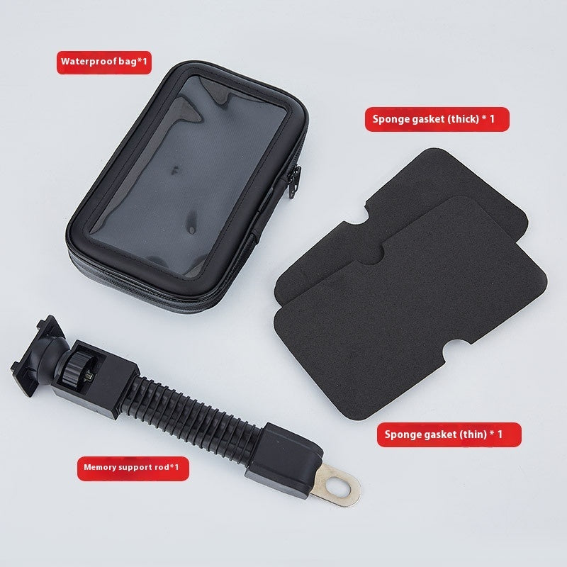 Universal Waterproof Mobile Phone Bag Holder and Mount - Motorcycle & Bike